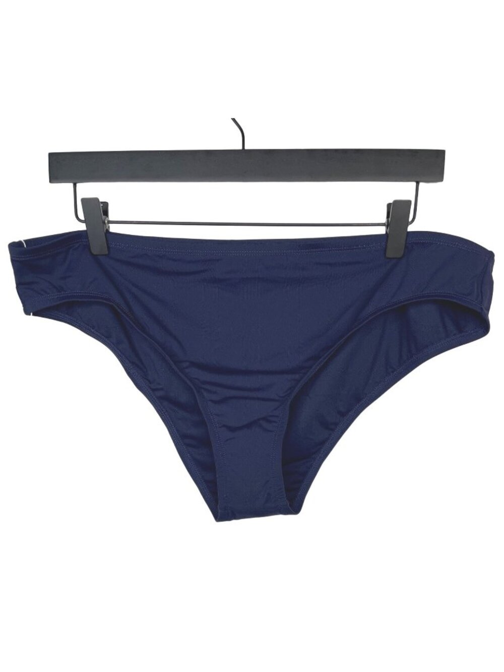 Andie XXXL Navy Blue Cheeky Bikini Bottom Womens Swimwear Minimalist Coastal